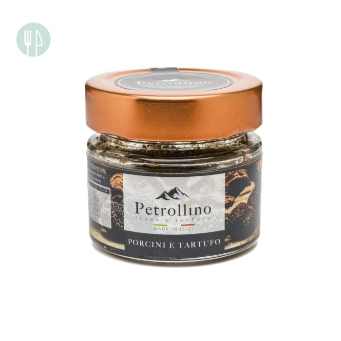 Crema porcini tartufo nero e olio extra vergine d'oliva prodotto a Colliano Campania