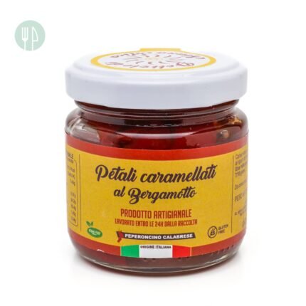 petali di peperoncino piccante caramellati al bergamotto 90 g