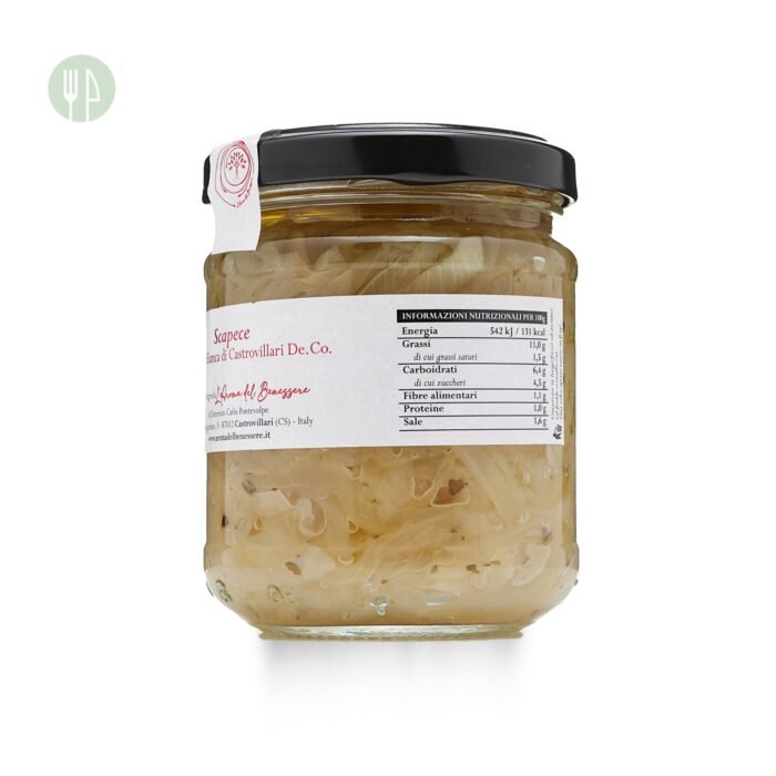 scapece di cipomma bianca di castrovillari DECO 180 grammi