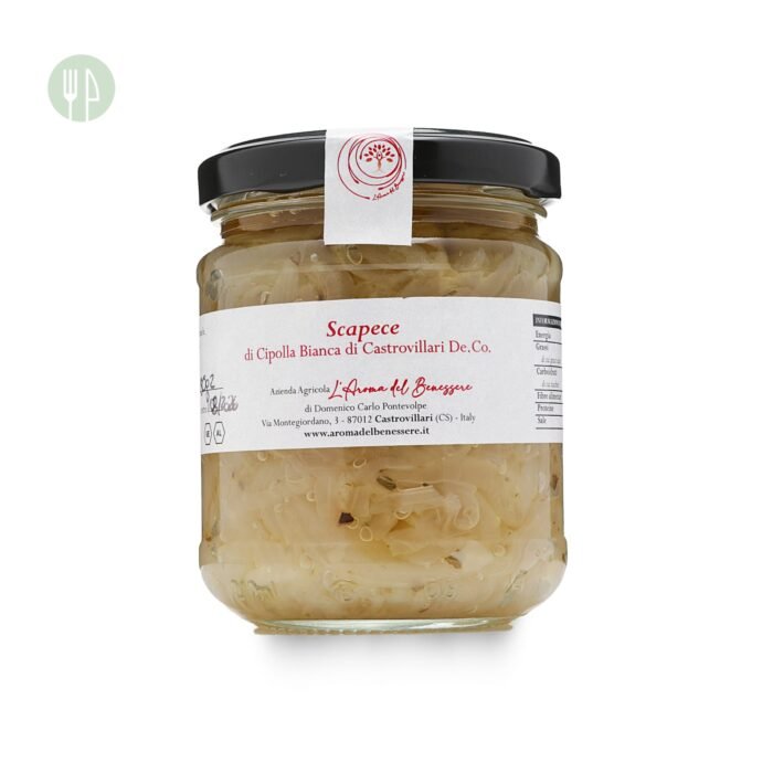 scapece di cipomma bianca di castrovillari DECO 180 grammi